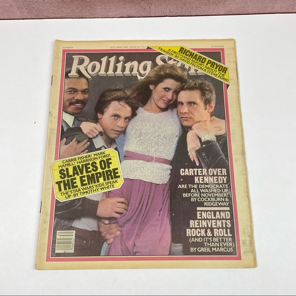 Vintage Rolling Stone Magazine Star Wars Harrison Ford July 24, 1980 - Picture 1 of 5